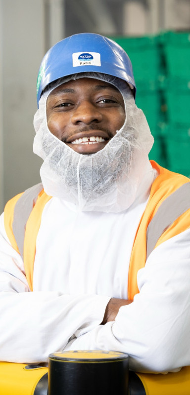 Pierre headshot in protective clothing